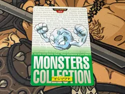 1996 Pokemon Pocket Monsters Collection Bandai Carddass Vending 074 Geodude - Image 1