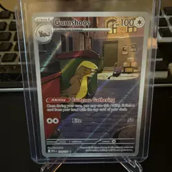 Gumshoos 153/132 Illustration Rare Pokemon Mega Evolution NM - Image 1
