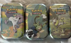 X3 Pokemon 2020 C23 Galar Companions 2 Pack Mini Tin Brand New/Sealed! - Image 1