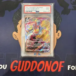 PSA 9 MINT 2022 Pokemon Vstar Universe Japanese MACHAMP VMAX #072 Full Art - Image 1