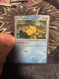 Psyduck 007 -Black Star Promo- Mega Evolution Pokemon TCG - NEAR MINT - Image 1
