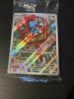 Riolu Black Star Promo Illustration Rare #10 Sealed - Pokemon Mega Evolutions - Image 1