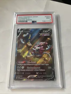 HOOPA V POKEMON SWSH CROWN ZENITH FAN ART ULTRA RARE GG53/GG70 PSA 9 MINT - Image 1