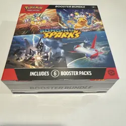 Pokemon TCG Surging Sparks Booster Bundle (6 Packs) Factory Sealed! - Image 1