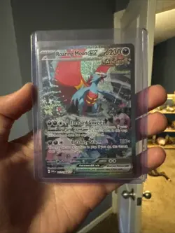 Roaring Moon EX # 251/182 SIR | Pokemon TCG - 2023 Paradox Rift | Pack Fresh - Image 1