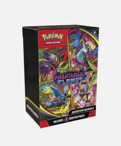 Pokemon TCG: Mega Evolution-Phantasmal Flames Booster Bundle (6 Packs) PRESALE - Image 1