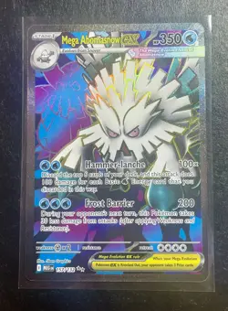 TCG Pokemon English Mega Abomasnow EX 157/132 Ultra Rare Full Art Near Mint - Image 1