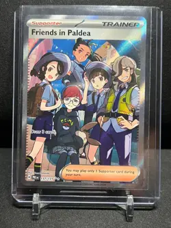 Friends in Paldea 137/131 Ultra Rare 2025 Pokemon Prismatic Evolutions NM - Image 1