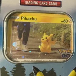 Pokemon GO TCG: PIKACHU Tin Box * FACTORY SEALED 820650850776 - Image 2