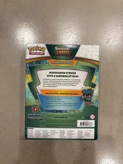 Marshadow - Pokemon Shining Legends Pin Collection Box Factory Sealed TCG - Image 2