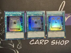 Yugioh book of lunar eclipse 3x super rare mp22-en099 playset MP22 - Image 1