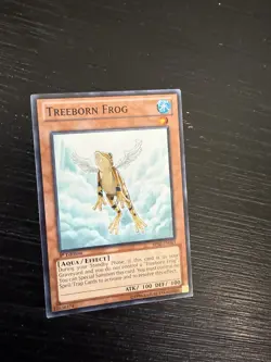 Yu-Gi-Oh TCG #BP02-EN043 Treeborn Frog 1st Edition Common LP - Image 1