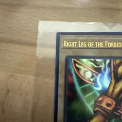 Right Leg of the Forbidden One LOB-EN120 Legend of Blue Eyes White Dragon (25th) - Image 2