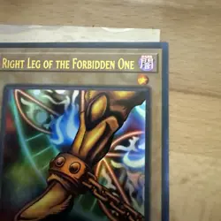 Right Leg of the Forbidden One LOB-EN120 Legend of Blue Eyes White Dragon (25th) - Image 3