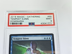 PSA 9 - TEMPEST DJINN - Dominaria - MTG Magic the Gathering Card Slab - Image 2