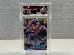 Monkey.D.Luffy OP11-118 SEC - A Fist Of Divine Speed One Piece 2025 Card ACE 10 - Image 1