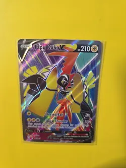 Pokemon Card Tapu Koko V 147/163 Battle Styles Ultra Rare Full Art NM - Image 3