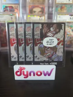OP11-Don!! DON!! Card : 4x DON!! Alternative Art Foil English One Piece TCG MINT - Image 1