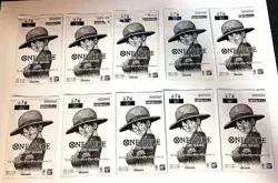 One Piece Card Game 3rd Anniversary Treasure Campaign Pack Set of 10 Japan Promo - Image 1