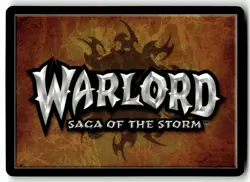 Warlord: Saga of the Storm CCG Preview Set Promo Card Alia - Image 2