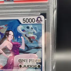 PSA9 Boa Hancock Judge Pack Promo 2023 One Piece Card Game Japan - Image 4