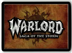 Warlord: Saga of the Storm CCG Preview Set Promo Card Angus Hammerfall - Image 2