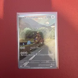 Pokemon TCG Kangaskhan Destined Rivals 204/182 Illustration Art Trading Card - Image 1