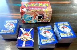ORIGINAL Pokemon 1995,96,98 Card Bulk Lot 450+UnCommon,common,’99Wizards Red Box - Image 2