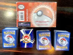 ORIGINAL Pokemon 1995,96,98 Card Bulk Lot 450+UnCommon,common,’99Wizards Red Box - Image 4
