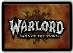 Warlord: Saga of the Storm CCG Preview Set Promo Card Brine Fiend - Image 2