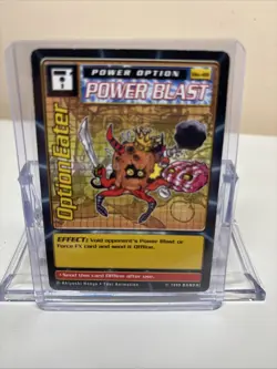 Bandai Digimon Trading Card Series 1 Option Eater Bo-49 1st Edition - Image 1