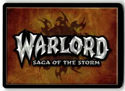 Warlord: Saga of the Storm CCG Preview Set Promo Card Follow Through - Image 2