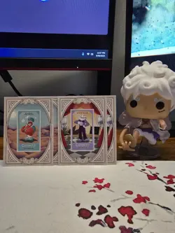 Cuphead Out of the Cards- Official Trading Card-Special King Dice and Djimmi - Image 1