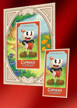 Cuphead Out of the Cards- Official Trading Card-Special King Dice and Djimmi - Image 2
