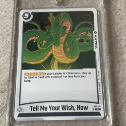 Tell Me Your Wish, Now Dragon Ball Super Card Game F807-118 - Image 1