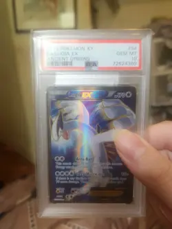 Pokemon TCG Lugia EX 94 Full Art Holo Card XY-Ancient Origins PSA 10 - Image 1
