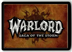 Warlord: Saga of the Storm CCG Preview Set Promo Card Critical Strike - Image 2