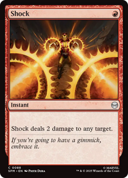 Shock (FOIL) x1 - MTG Marvel's Spider-Man SPM #88 - Image 1