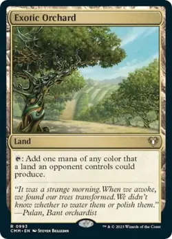 Exotic Orchard - Light Play MTG Commander Masters - Image 1
