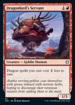Dragonlord's Servant - Light Play MTG Jumpstart - Image 1