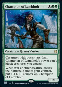Champion of Lambholt - Light Play MTG Jumpstart - Image 1