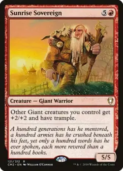 Sunrise Sovereign - Light Play MTG Commander Anthology Volume II - Image 1