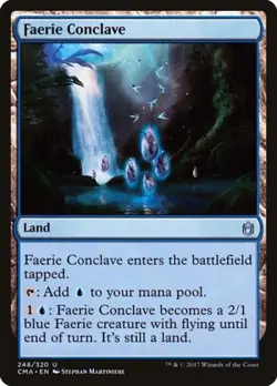 Faerie Conclave - Light Play MTG Commander Anthology - Image 1