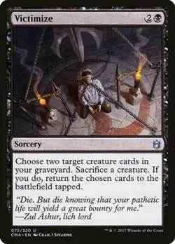Victimize - Light Play MTG Commander Anthology - Image 1