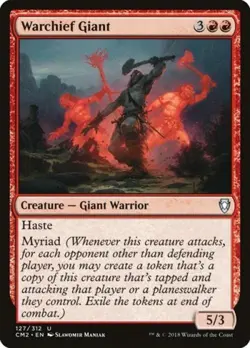 Warchief Giant - Light Play MTG Commander Anthology Volume II - Image 1