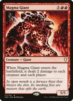 Magma Giant - Light Play MTG Commander Anthology Volume II - Image 1