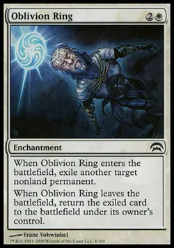 Oblivion Ring - Light Play MTG Planechase - Image 1