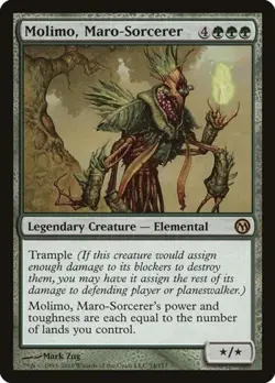 Molimo, Maro-Sorcerer - Light Play MTG Duels of the Planeswalkers - Image 1