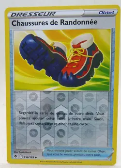 Carte Pokemon Chaussures de Randonnee 156/189 Reverse Astres Radieux francaise - Image 1
