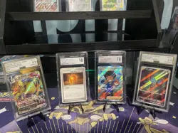 Pokemon Graded Slabs - Lot Of 4 -Vintage And Modern Japanese - Image 1